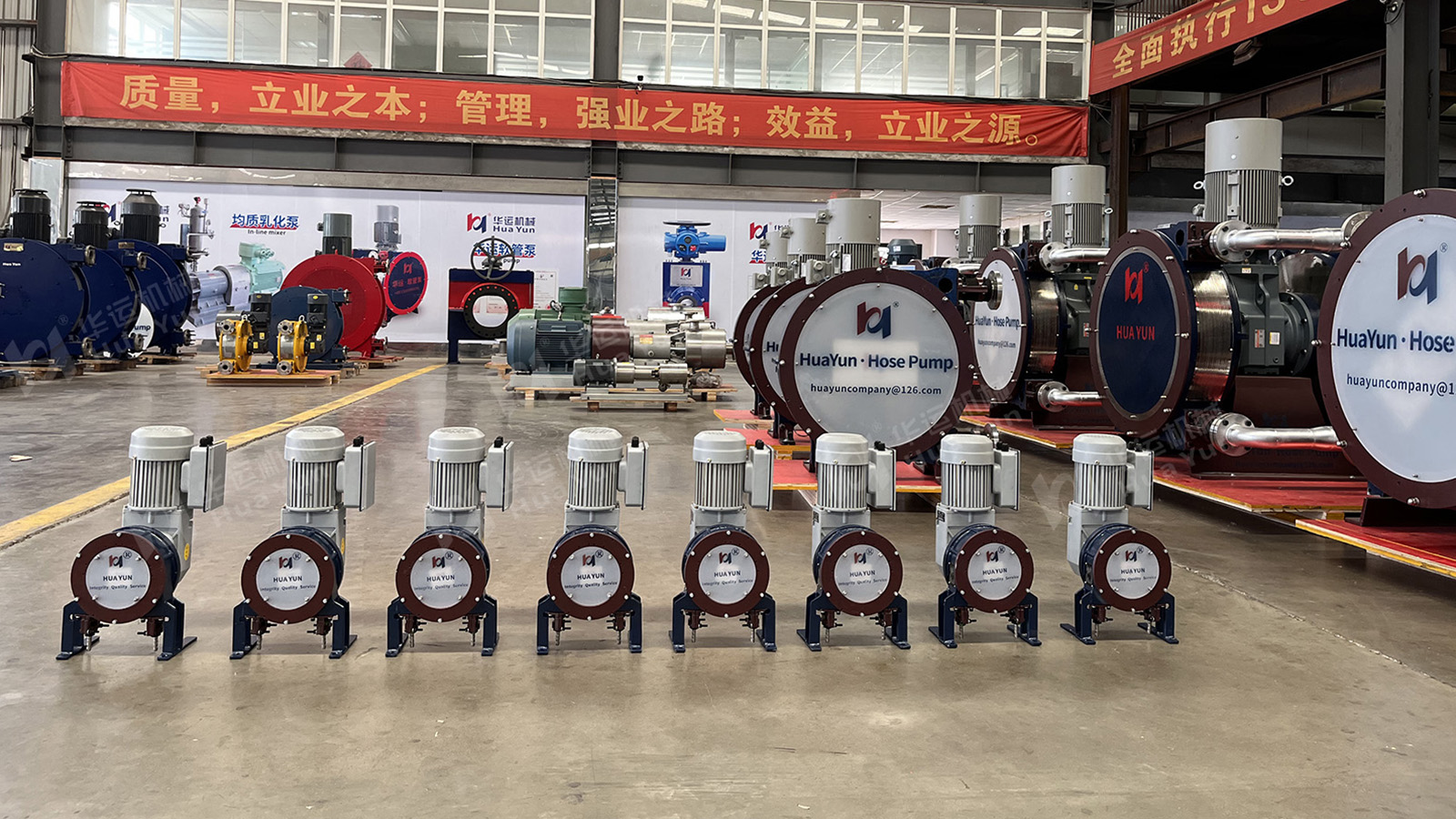 華運(yùn)軟管泵發(fā)往新西蘭，助力海外污水藥劑投加系統(tǒng)